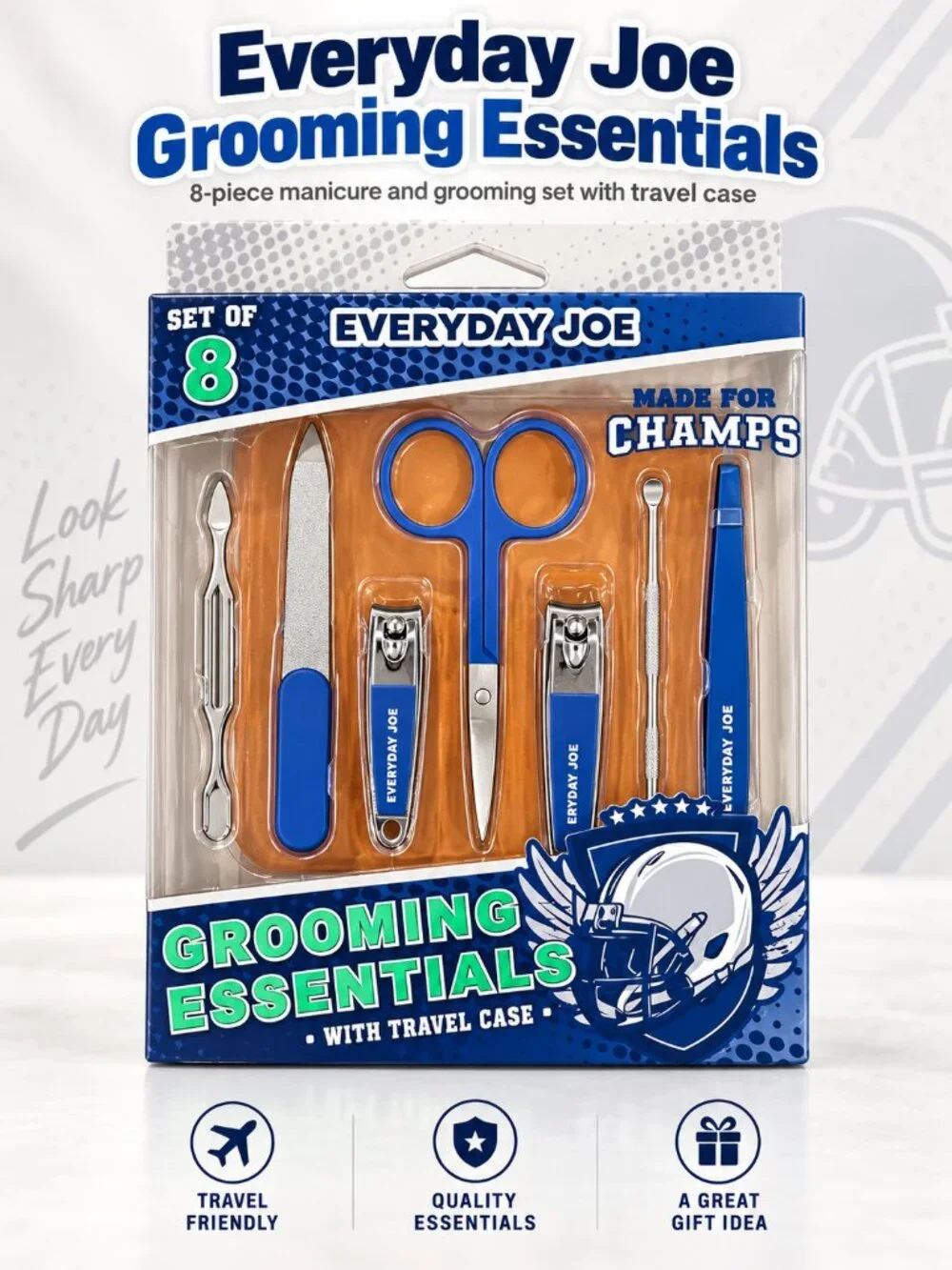 Ultimate Men's 9-Piece Grooming & Gift Bundle <$140 Retail Value>